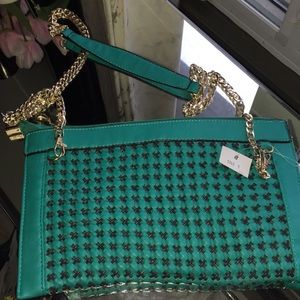 TURQUOISE SHOULDER BAG 👝